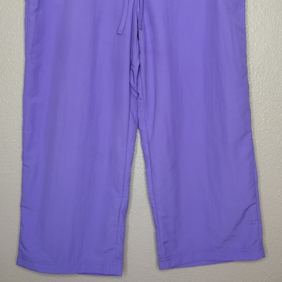 L.L Bean Women's High Rise Wide Leg Cropped Pants - Picture 4 of 13